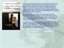Tablet Screenshot of lundie.org